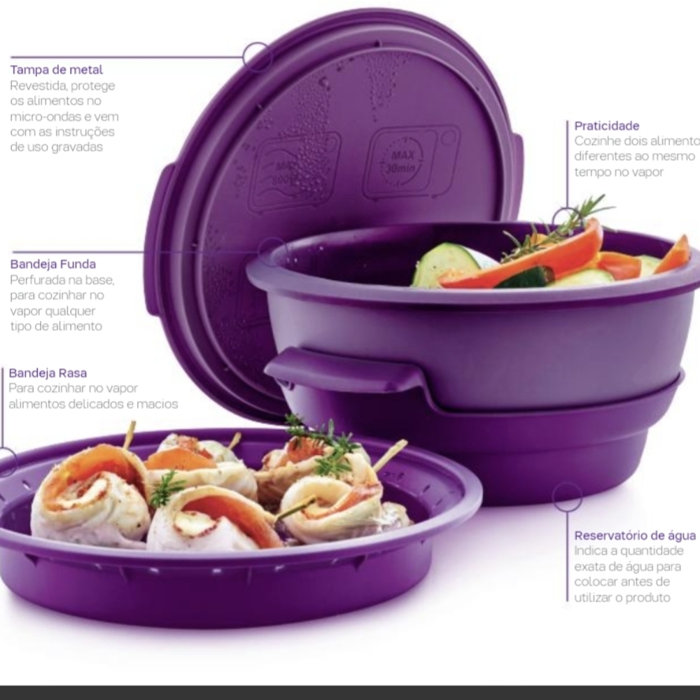 Tupperware SmartSteamer Smart Steamer Micro Gourmet
